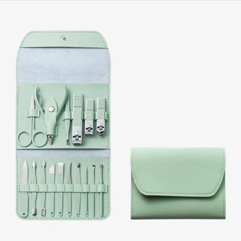 16-Piece Manicure And Pedicure Nail Care Kit